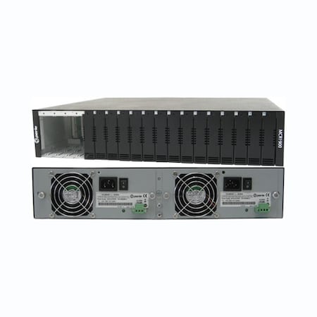 Perle Systems Perle MCR1900-DAC - 19 Slot Chassis for Media Converter and Ethernet Extender Modules 05059954